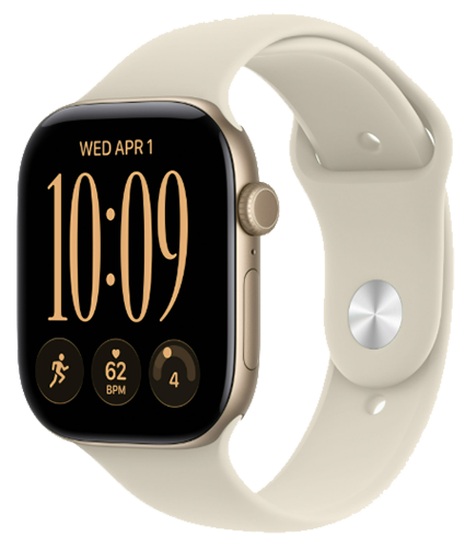 Apple Watch 12 GPS+Cellular - 42mm Light Gold