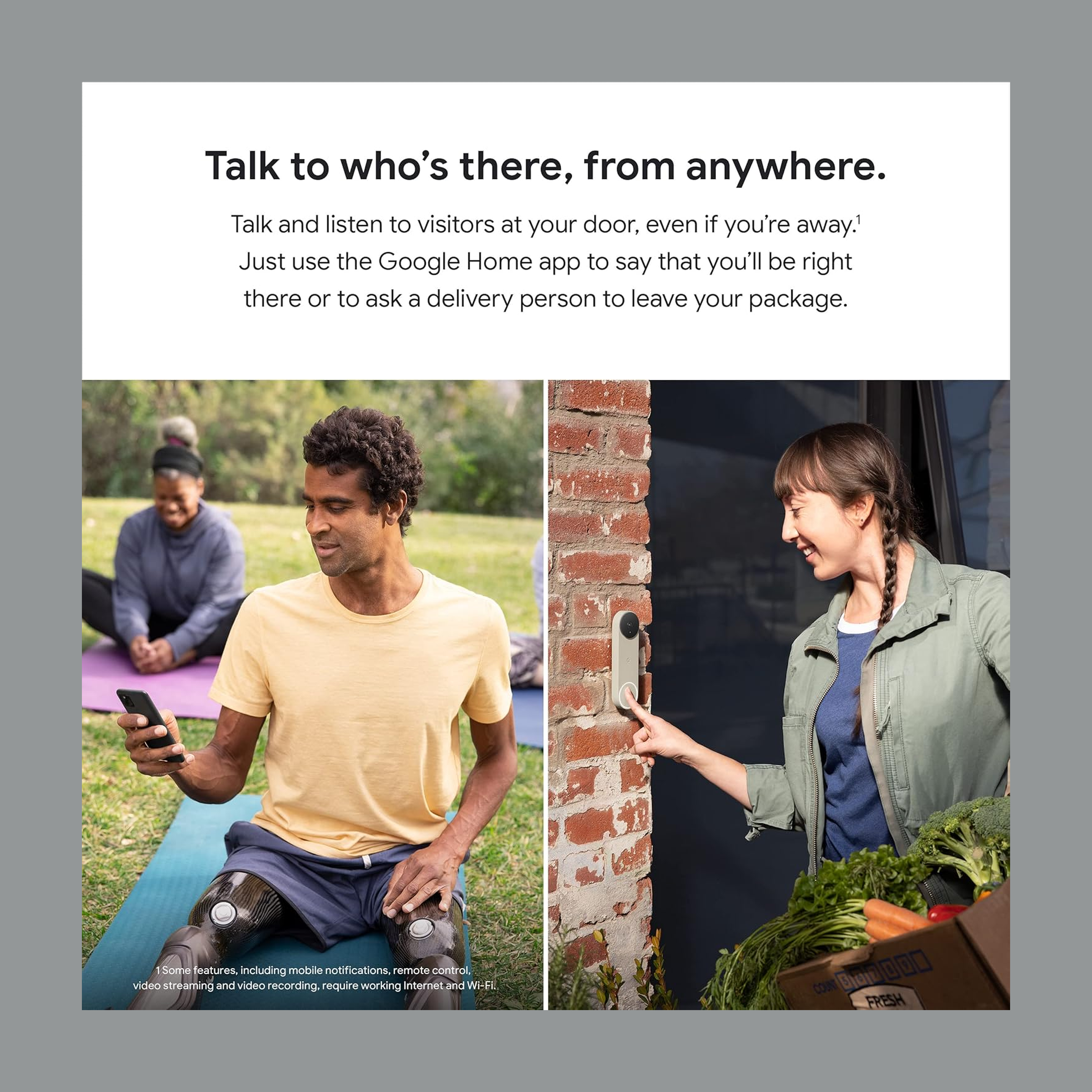 Google - Nest Doorbell(Battery)