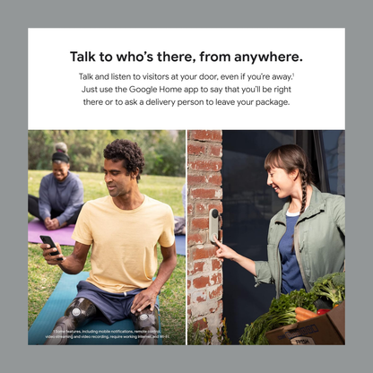 Google - Nest Doorbell(Battery)