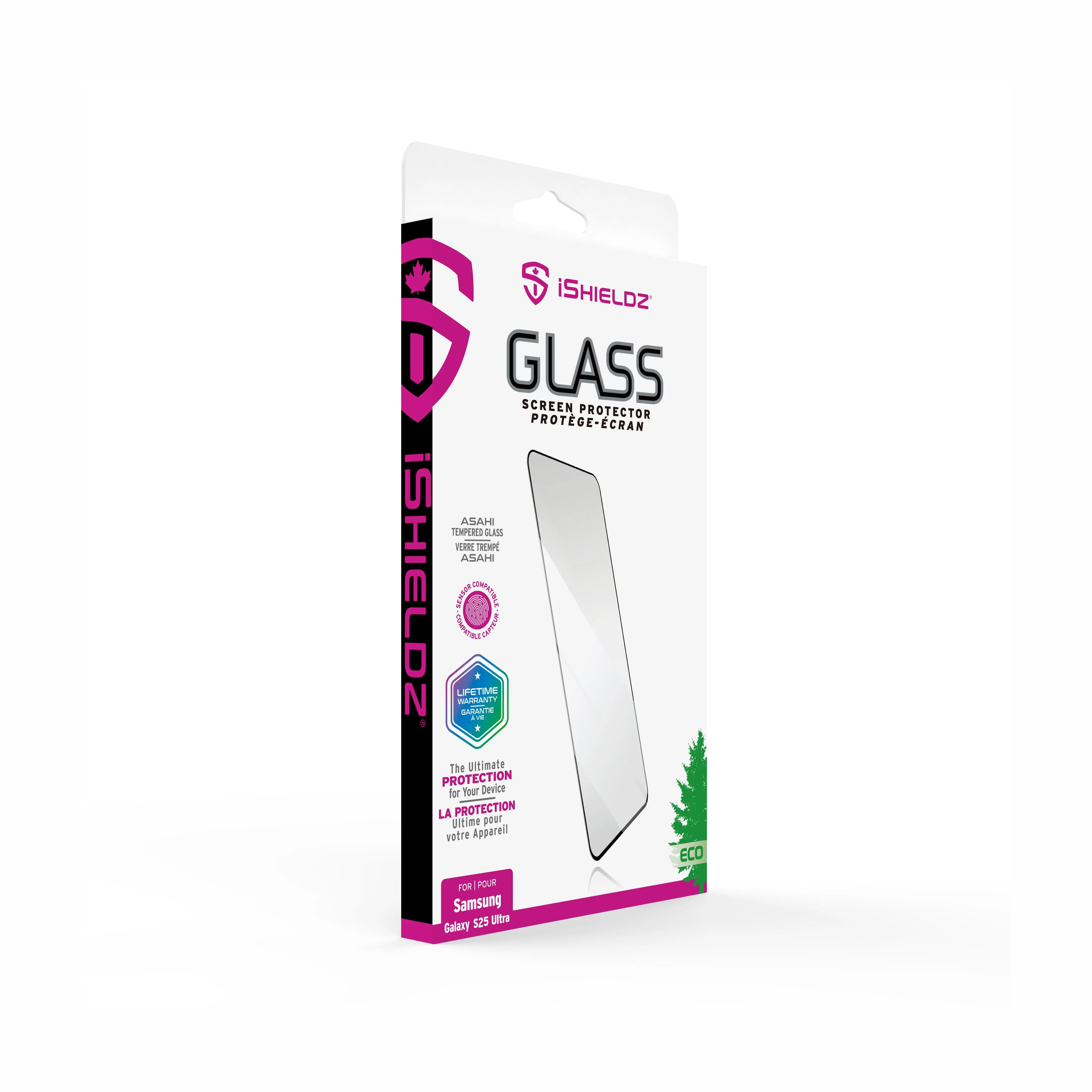 Galaxy S25 Ultra Ishieldz Tempered Glass Screen Protector Curved FP