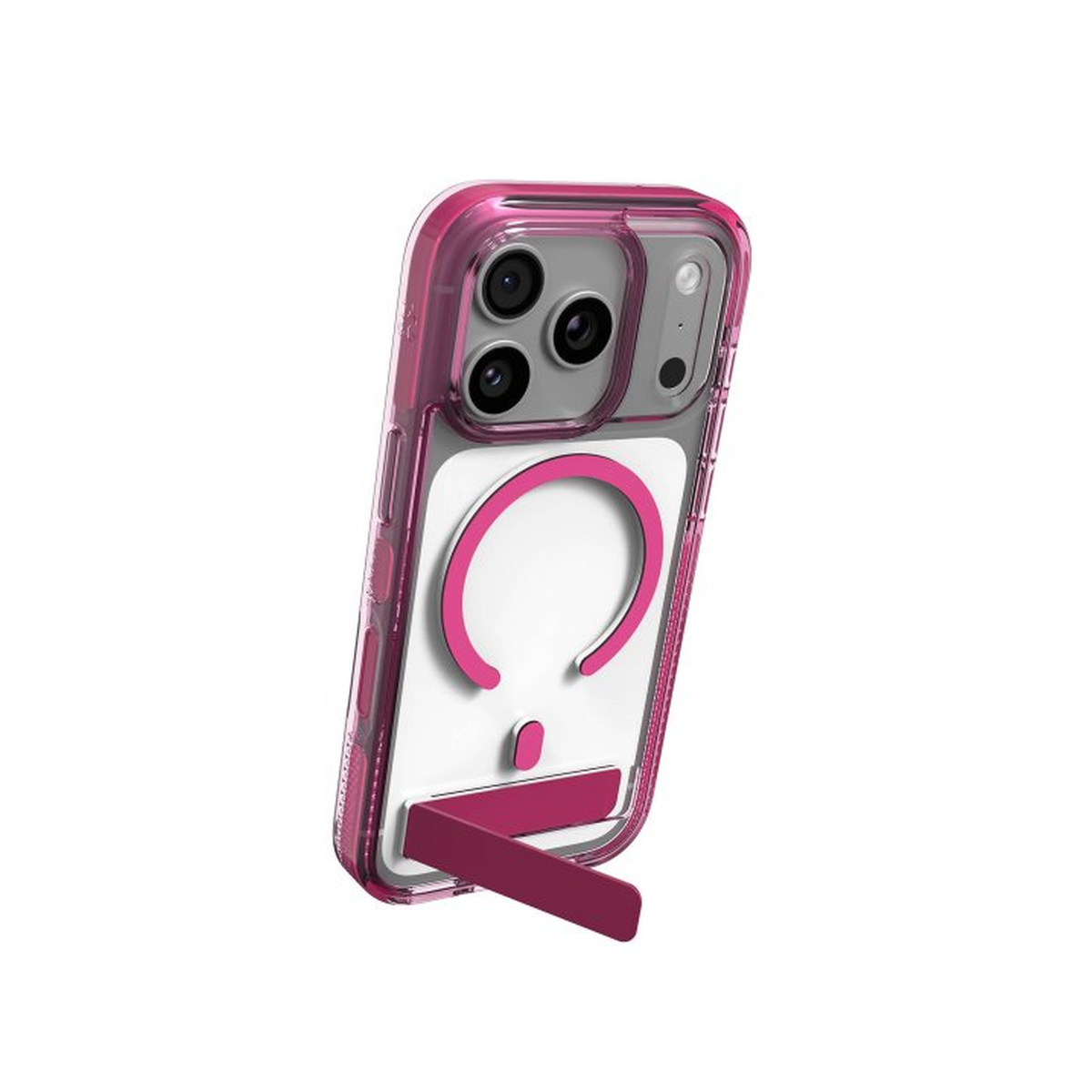 iPhone 18/17 Pro Zagg Santa Cruz Snap Kickstand Case Case - Raspberry
