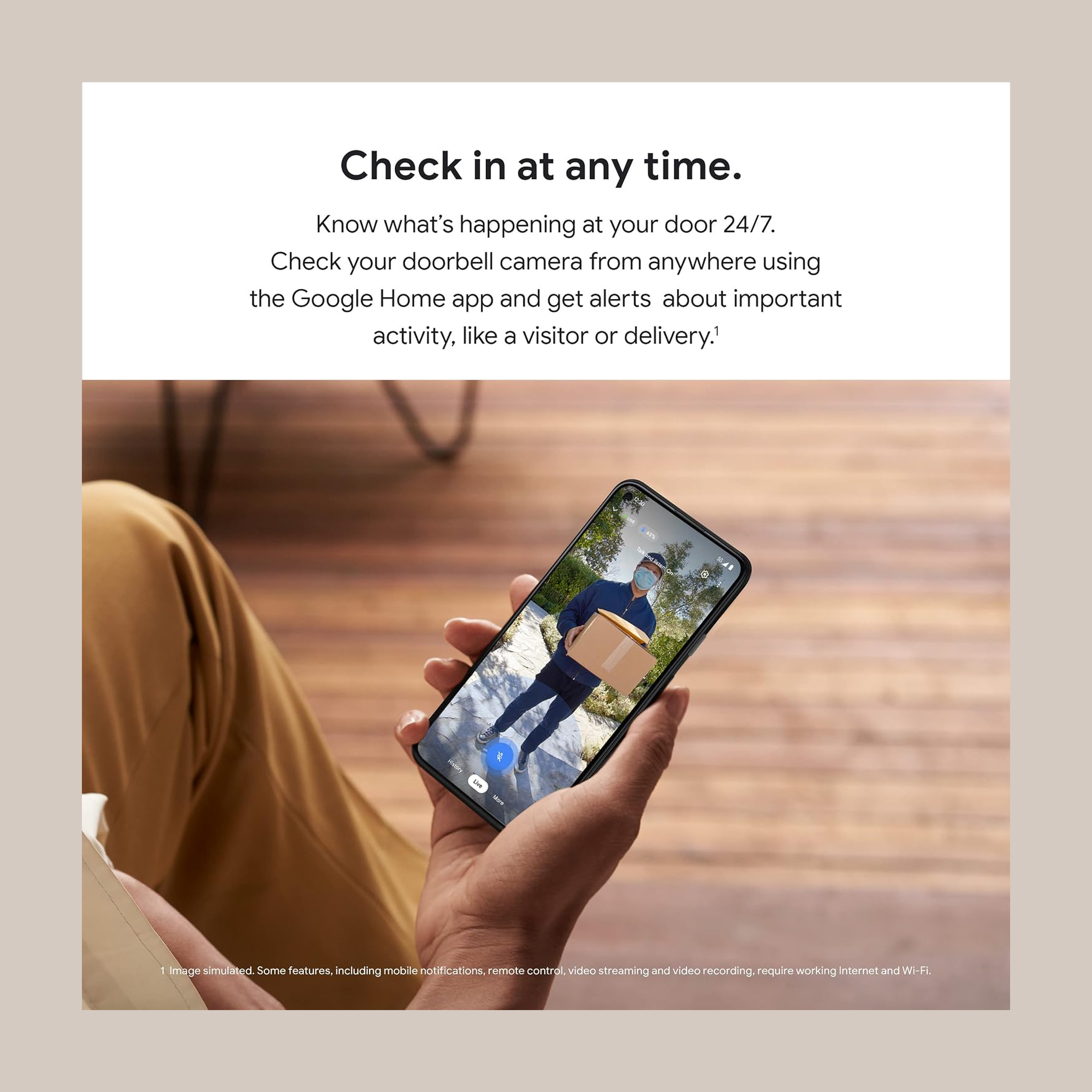 Google - Nest Doorbell(Battery)
