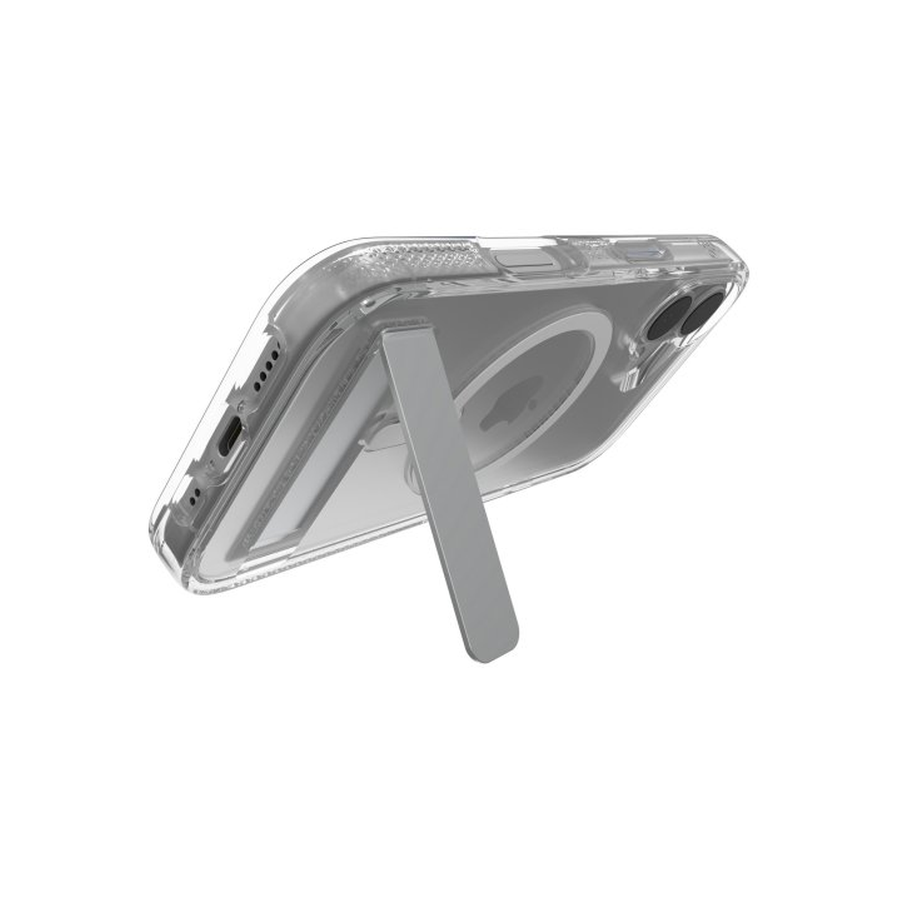 iPhone 16+ Zagg Crystal Palace Snap Kickstand Case - Clear