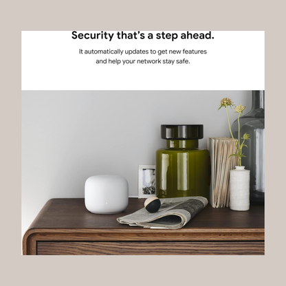 Google Nest Wifi Router & Point (2PK)