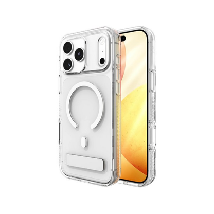iPhone 17 Pro Max ZAGG Graphene Crystal Palace Snap Kickstand Case - Clear
