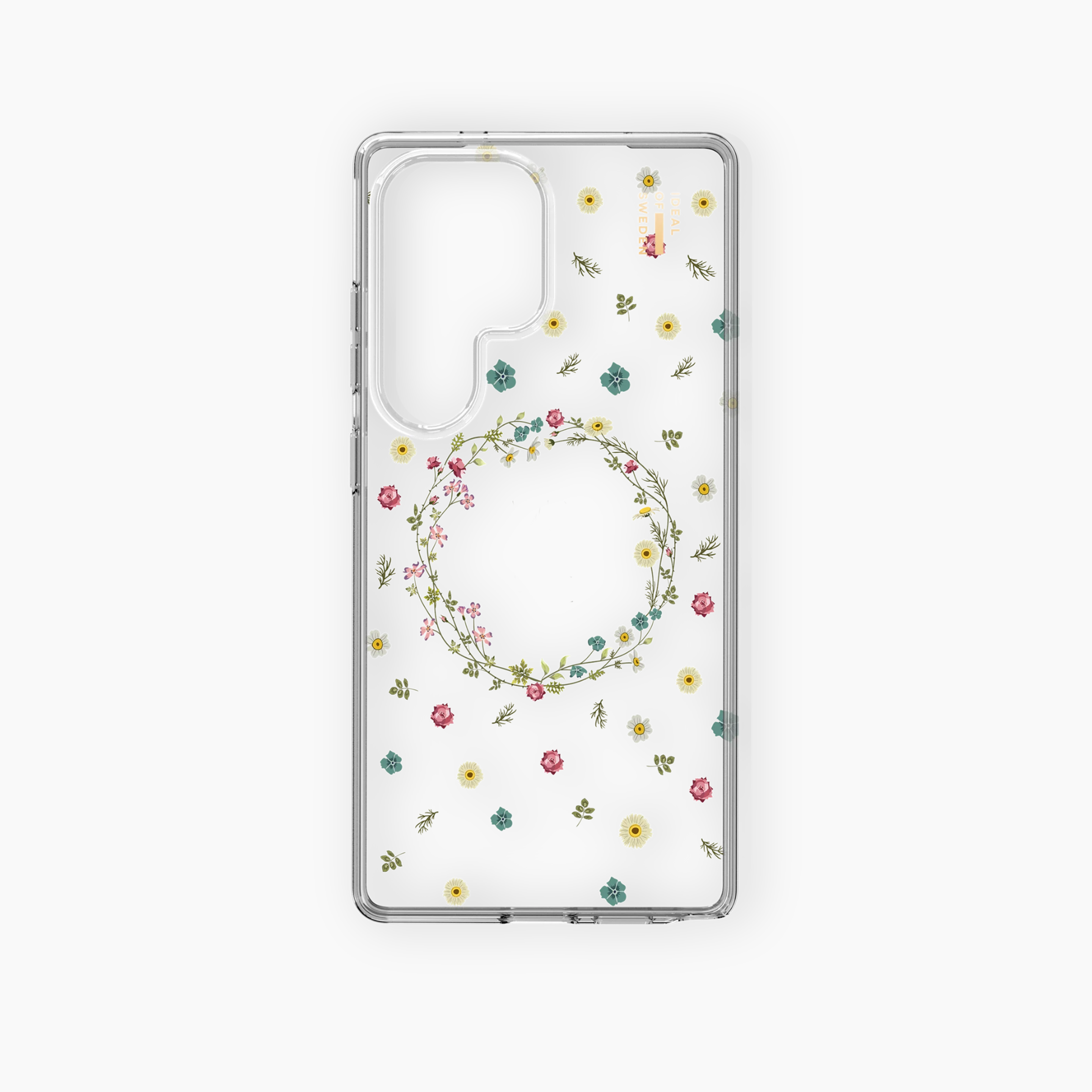 Galaxy S25 Ultra Ideal Of Sweden Clear Magsafe Case - Floral