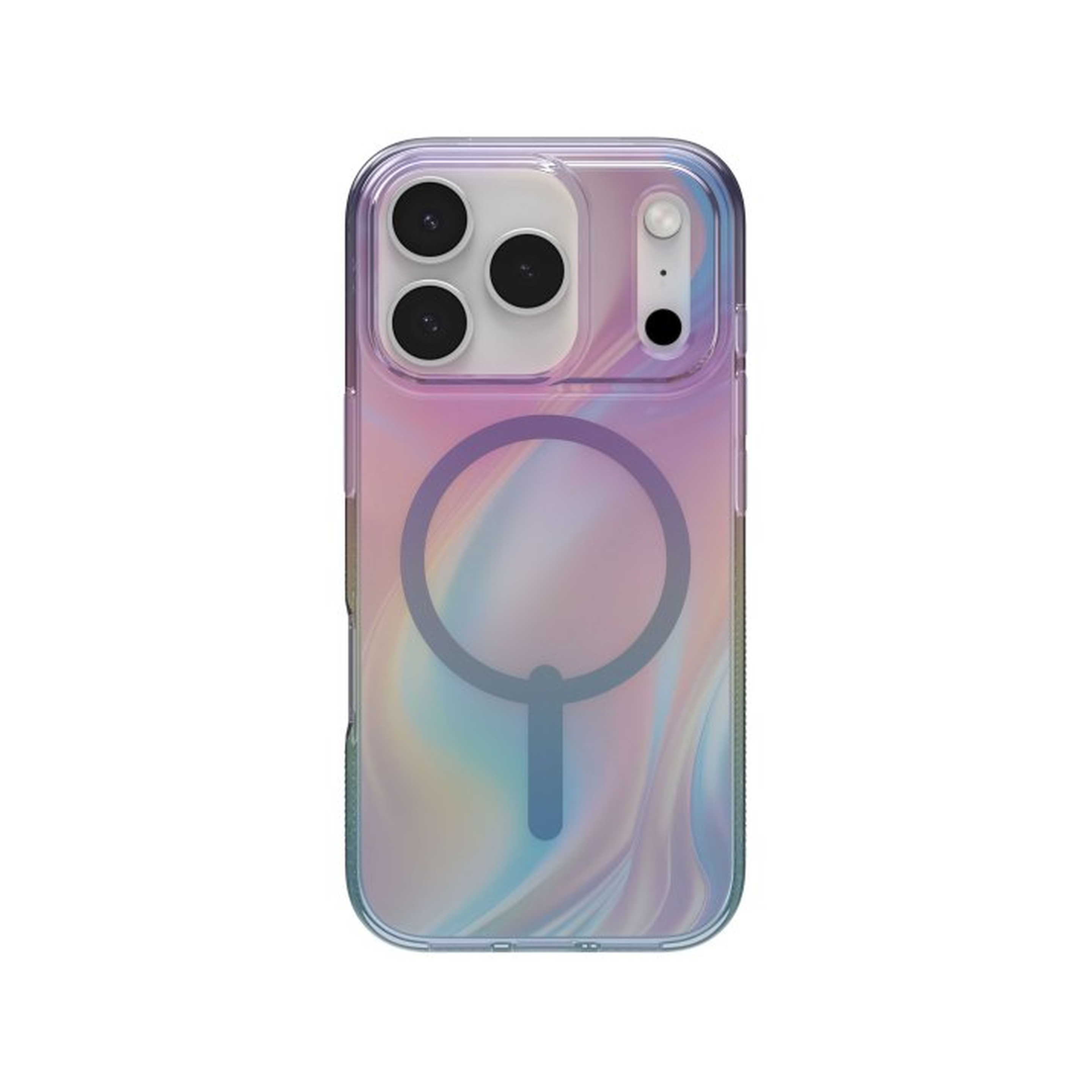 iPhone 17 Pro ZAGG Graphene Milan Snap Case - Iridescent Lights
