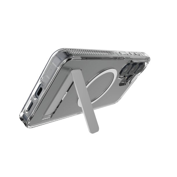 Galaxy S26 Ultra Zagg Crystal Palace Snap Kickstand Case - Clear