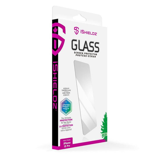 iPhone 15 Pro: Tempered Glass Screen Protector