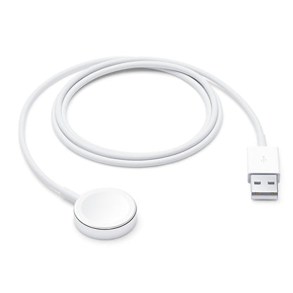 Apple Watch Magnetic Charger USB-A Cable 6ft- White