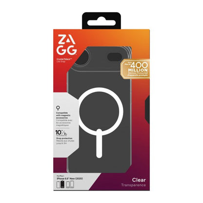 iPhone Air Zagg Crystal Palace Snap Case - Clear